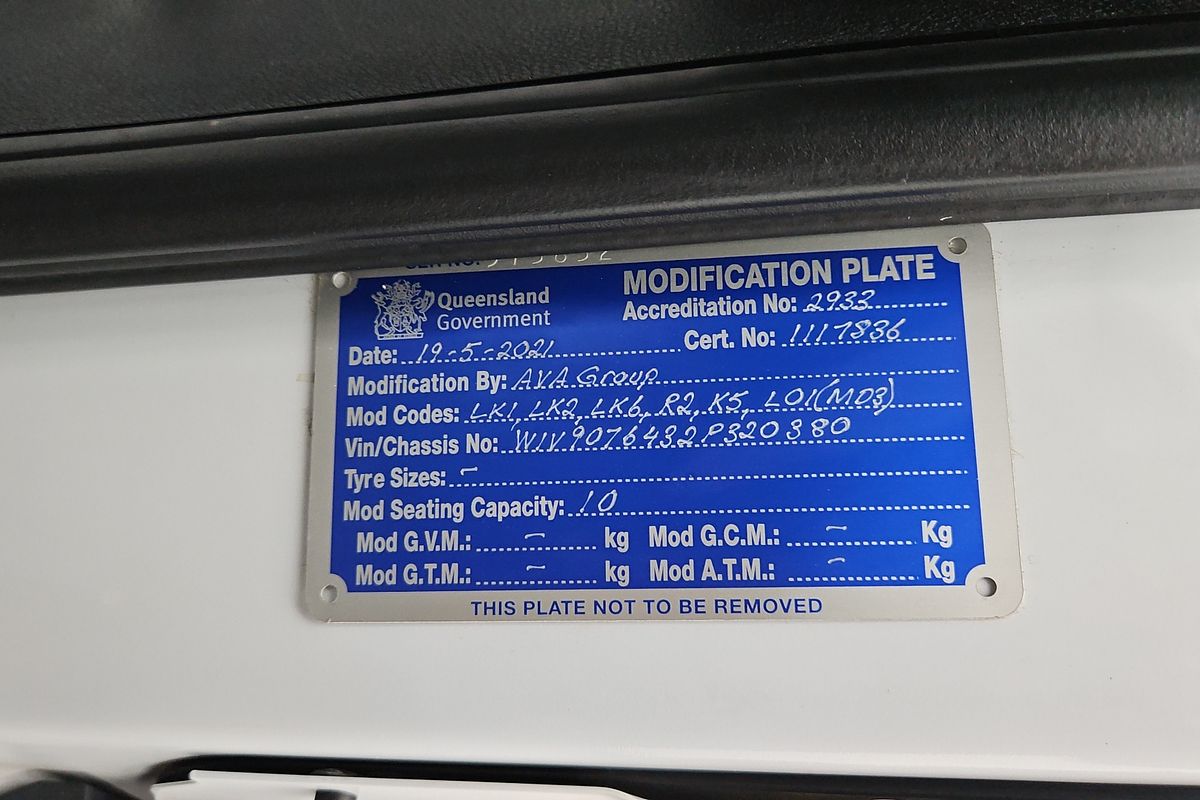 2021 Mercedes-Benz Sprinter 311CDI VS30 SWB Low Roof