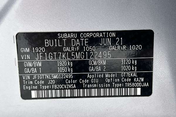 2021 Subaru Impreza 2.0i Premium G5 thumb-23