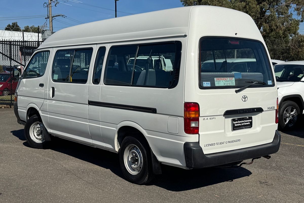 2004 Toyota Hiace Commuter RZH125R ELWB