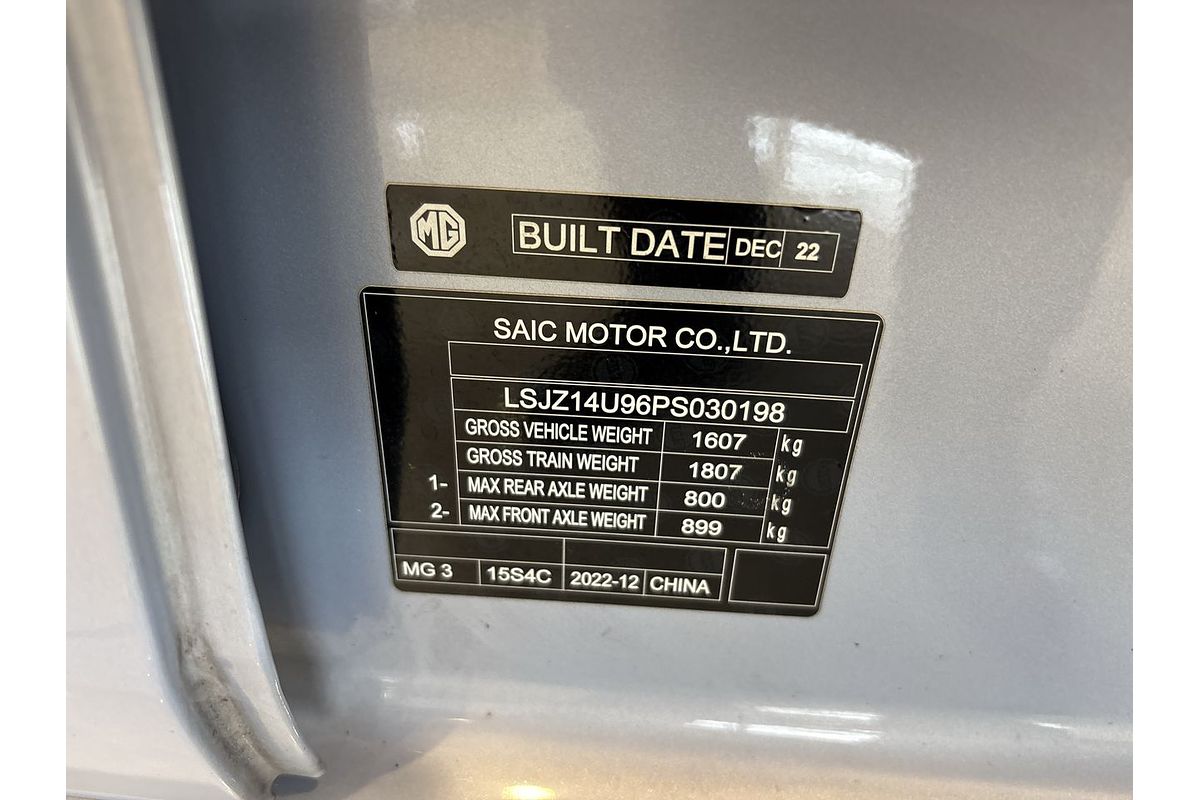 2022 MG MG3 Core