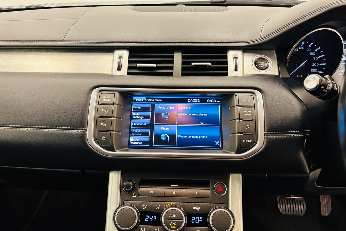 2012 RANGE ROVER EVOQUE SD4 PRESTIGE 6 SP AUTOMATIC 5D WAGON DT4 DIESEL