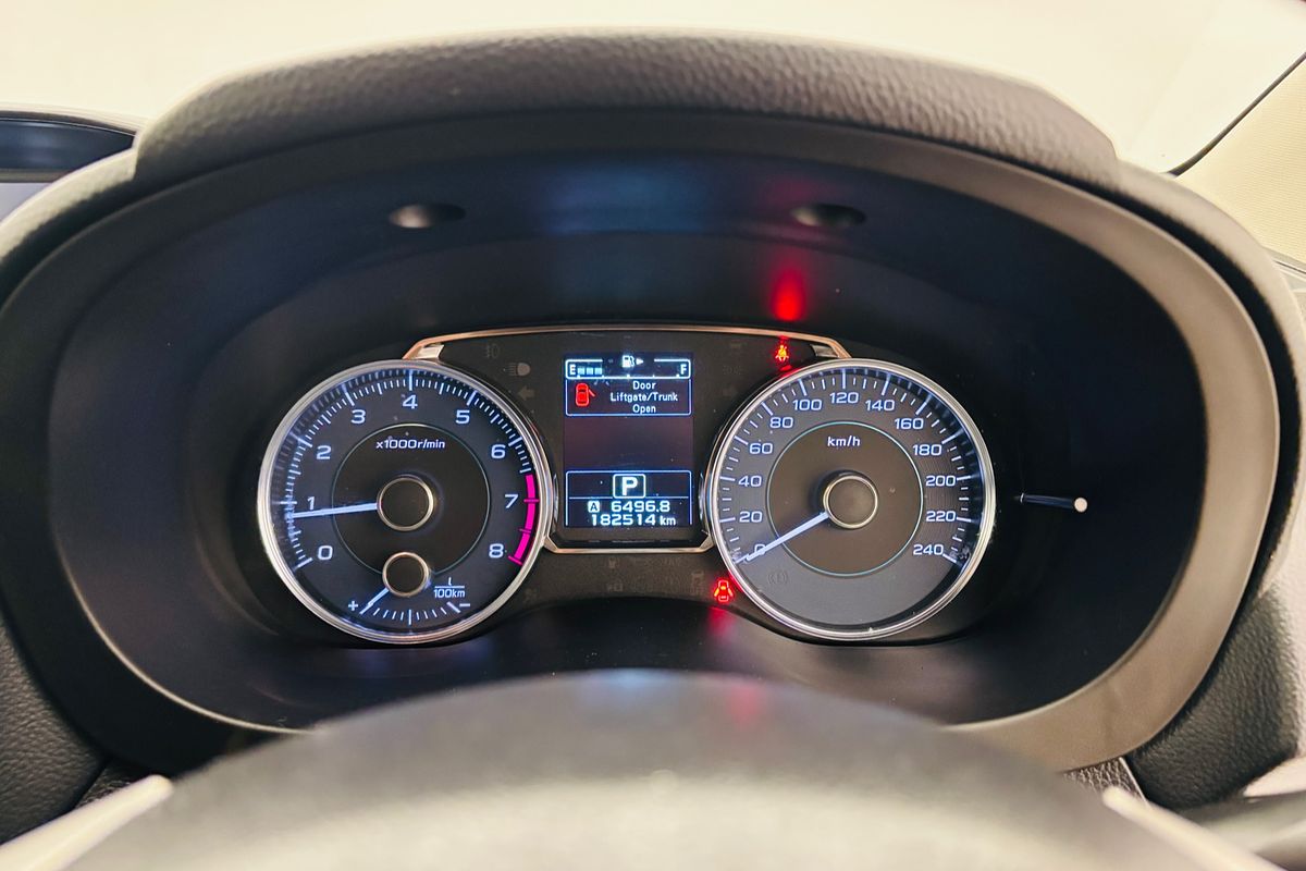 2015 SUBARU XV 2.0i-S CONTINUOUS VARIABLE 4D WAGON 4CYL 