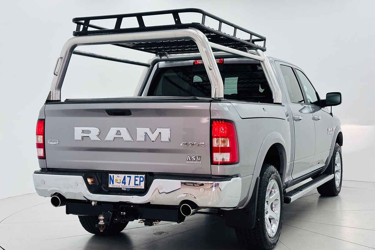 2019 Ram. 1500 LARAMIE (4x4) 885KG W/RAMBOXES 8 SP AUTOMATIC CREW CAB UTILITY V8