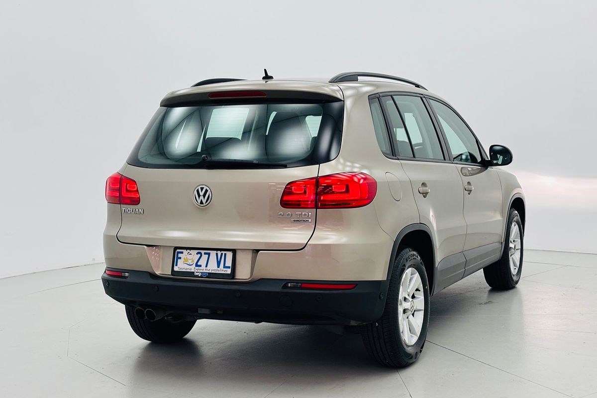 2013 Volkswagen TIGUAN 103 TDI PACIFIC 7 SP AUTO DIRECT SHIFT 4D WAGON DT4 DIESEL
