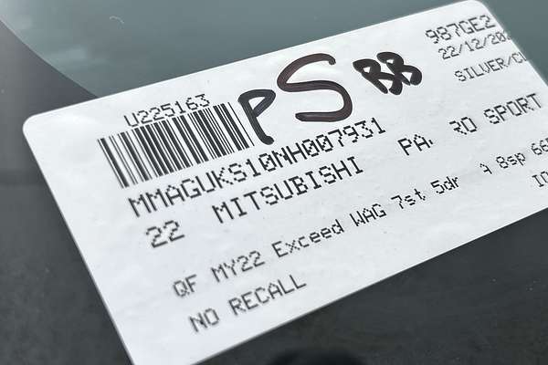 2022 Mitsubishi Pajero Sport Exceed QF thumb-23