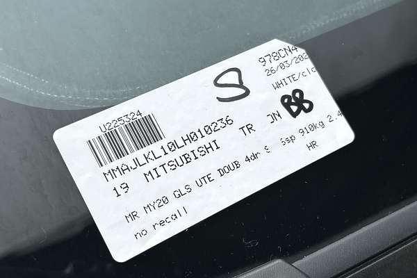 2019 Mitsubishi Triton GLS MR 4X4 thumb-23