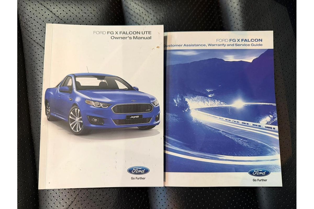 2016 Ford Falcon Ute XR6 Turbo FG X Rear Wheel Drive