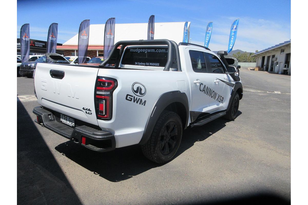 2025 GWM Cannon XSR NPW 4X4