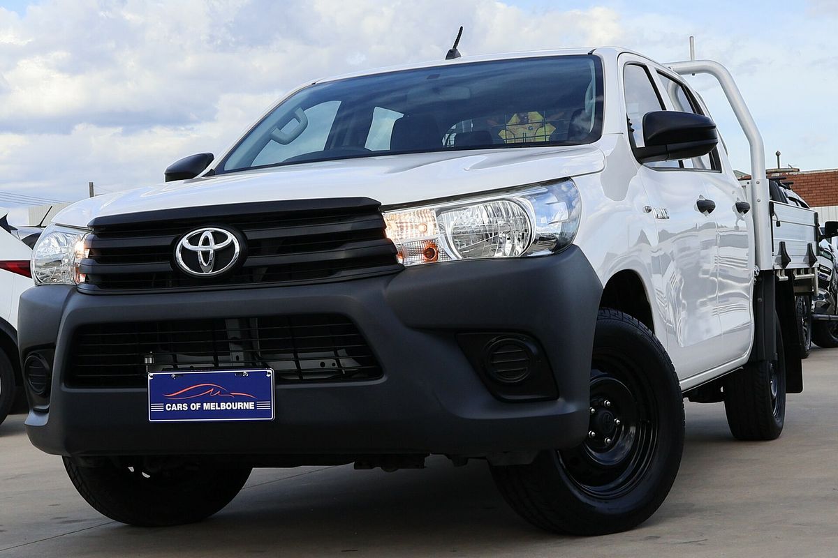 2017 Toyota Hilux Workmate TGN121R Rear Wheel Drive
