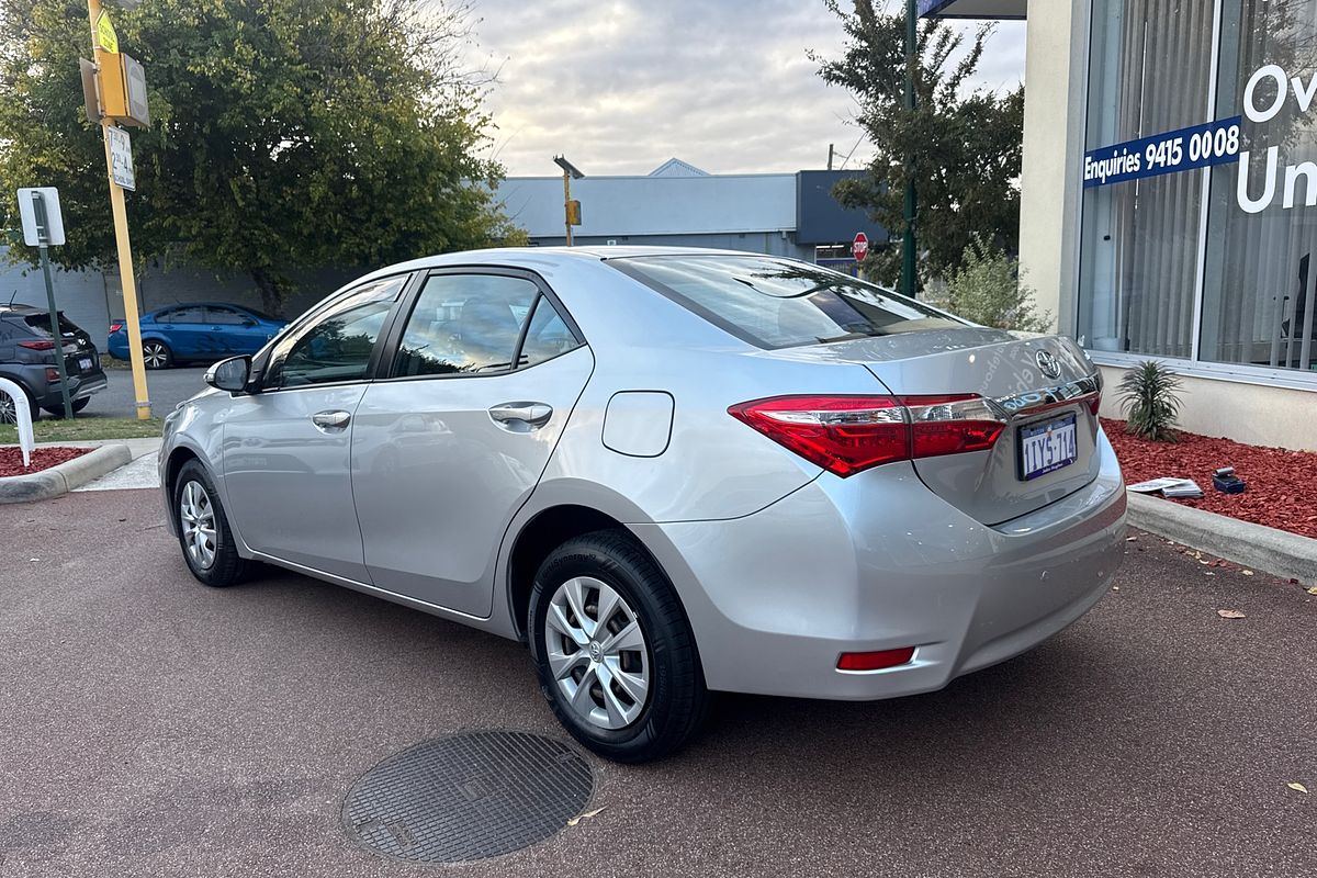 2016 Toyota Corolla Ascent ZRE172R