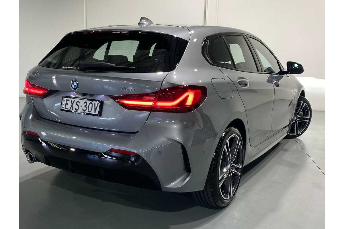 SOLD 2023 BMW 1 Series 118i M Sport in Grey Used Hatch Orange NSW