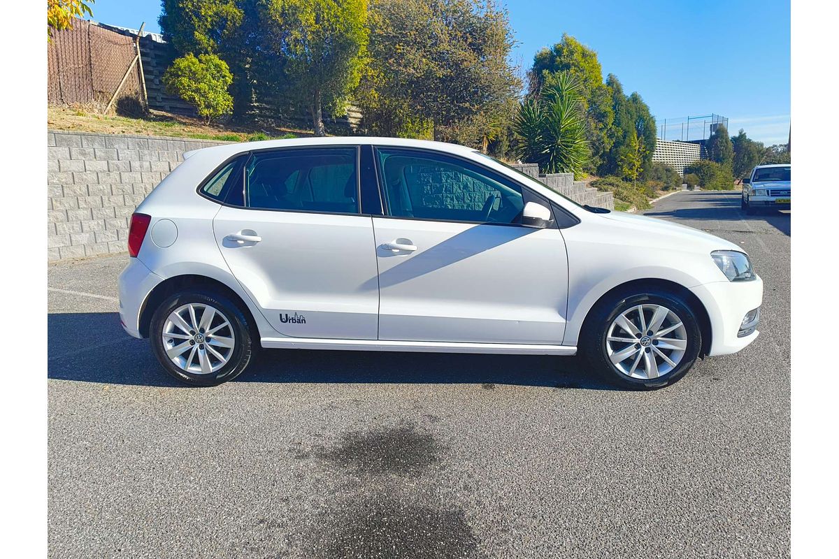 2017 Volkswagen Polo 81TSI Urban+ 6R