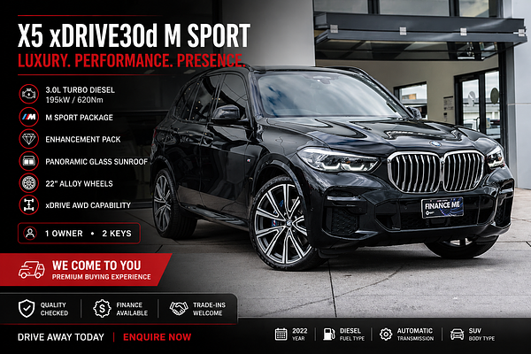 2022 BMW X5 xDrive30d M Sport G05