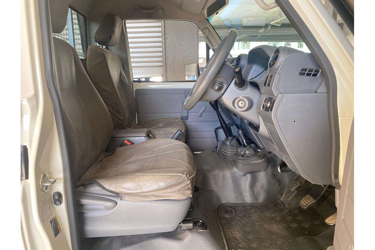 LANDCRUISER VDJ79R MY18 WORKMATE (4x4) 4.5L DTV8 DIESEL TURBO F/INJ 5 SP MANUAL C/CHAS 