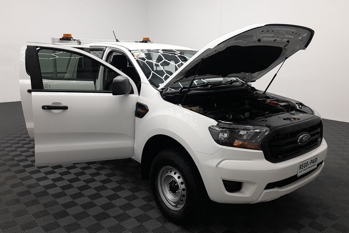 2021 Ford Ranger XL Hi-Rider PX MkIII Rear Wheel Drive 2.2L