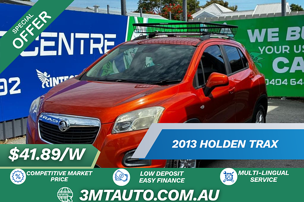 2013 Holden Trax LS TJ