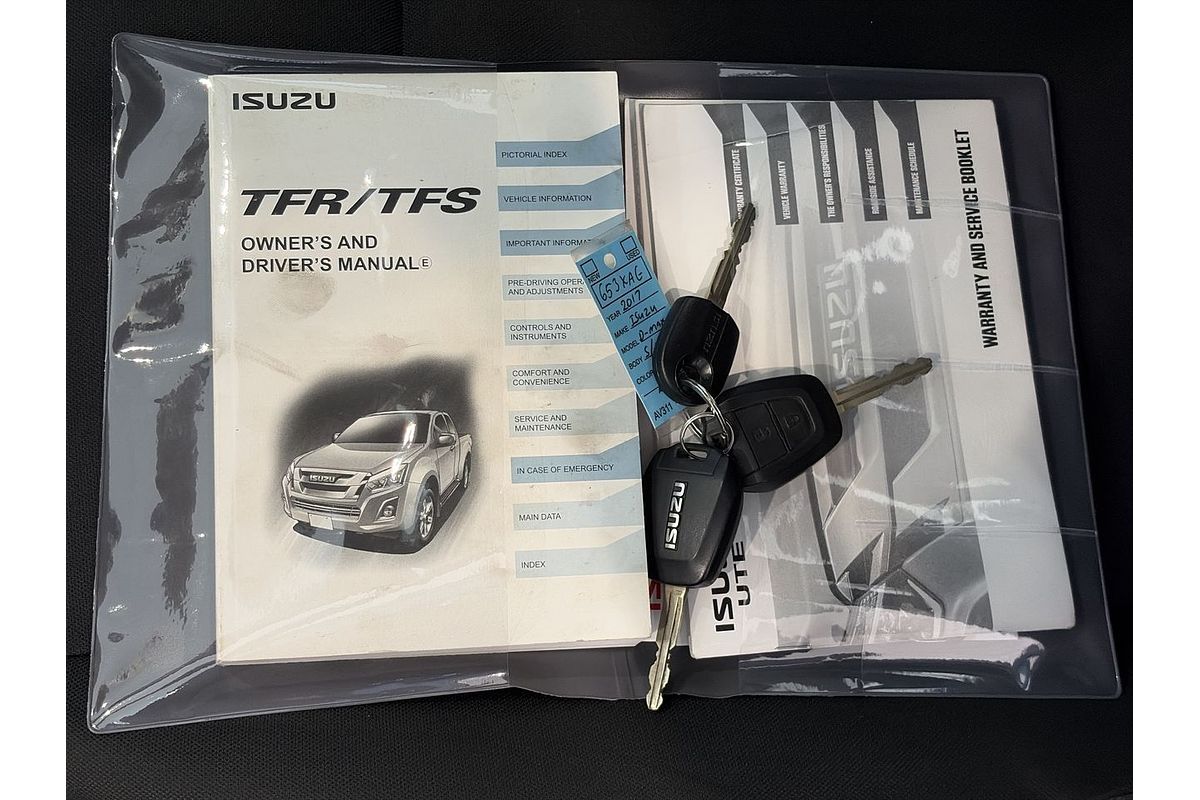 2017 Isuzu D-MAX SX High Ride Rear Wheel Drive