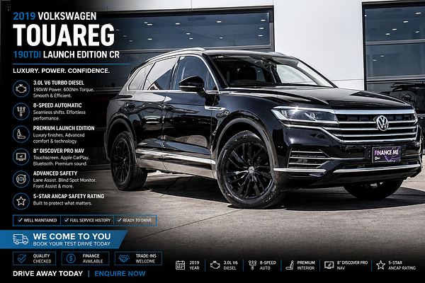 2019 Volkswagen Touareg 190TDI Launch Edition CR