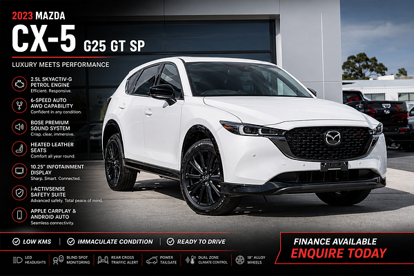2023 Mazda CX-5 G25 GT SP KF Series