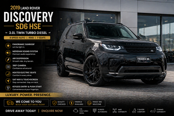 2019 Land Rover Discovery SD6 HSE Series 5