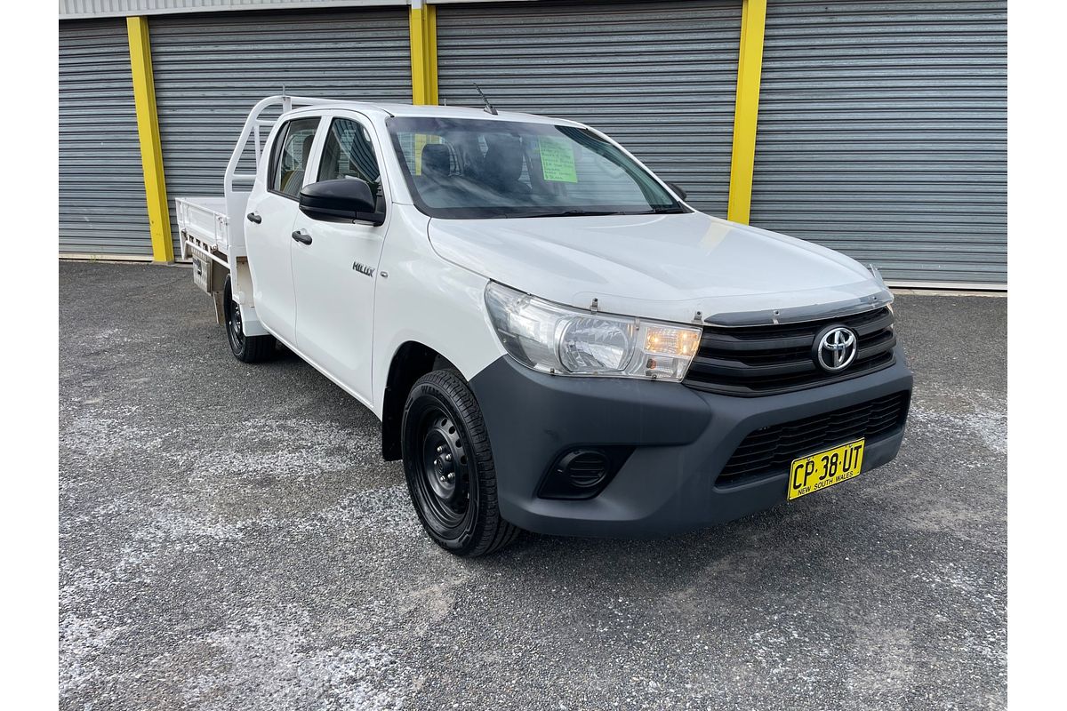 2018 Toyota Hilux Workmate TGN121R Rear Wheel Drive