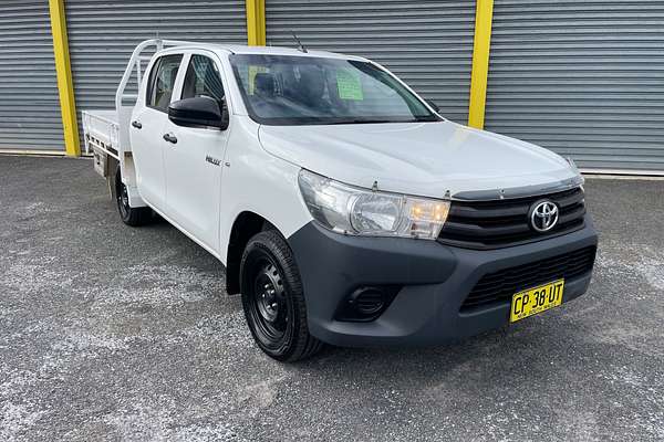 2018 Toyota Hilux Workmate TGN121R Rear Wheel Drive
