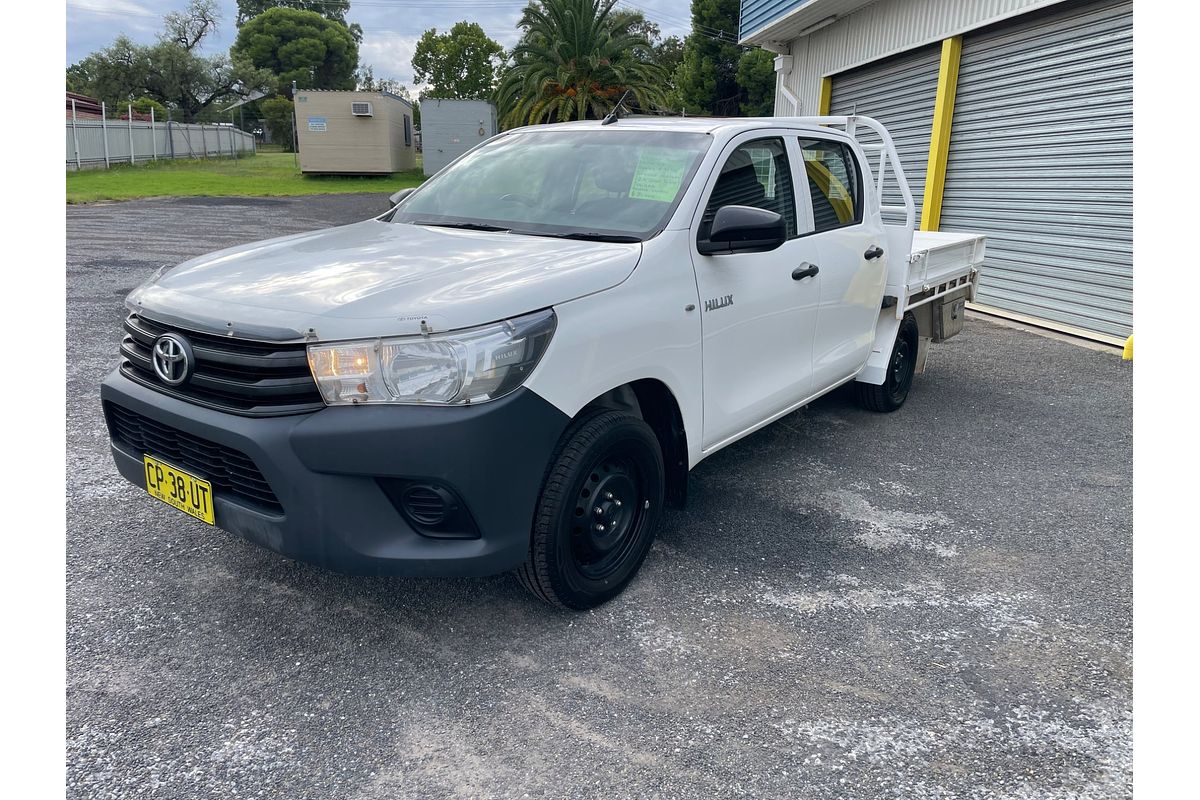 2018 Toyota Hilux Workmate TGN121R Rear Wheel Drive
