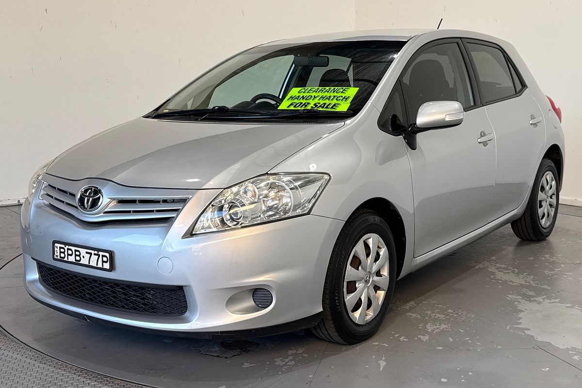 2010 Toyota Corolla ASCENT ZRE152R MY10