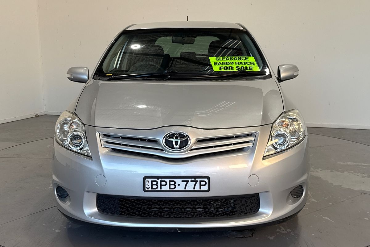 2010 Toyota Corolla ASCENT ZRE152R MY10