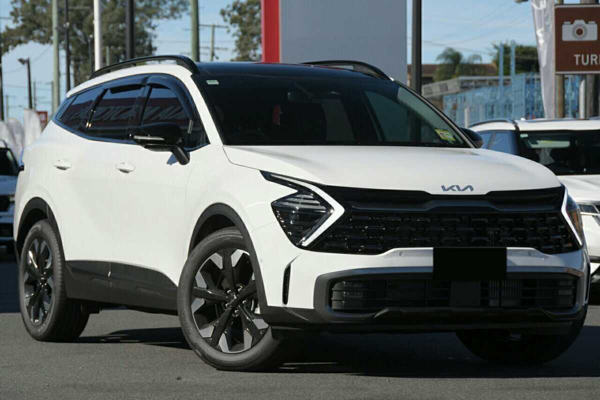 SOLD 2023 Kia Sportage GTLine DCT AWD in White New SUV Victoria