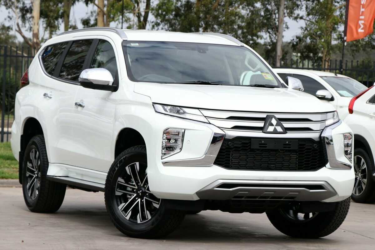 SOLD 2023 Mitsubishi Pajero Sport Exceed in White New SUV Victoria