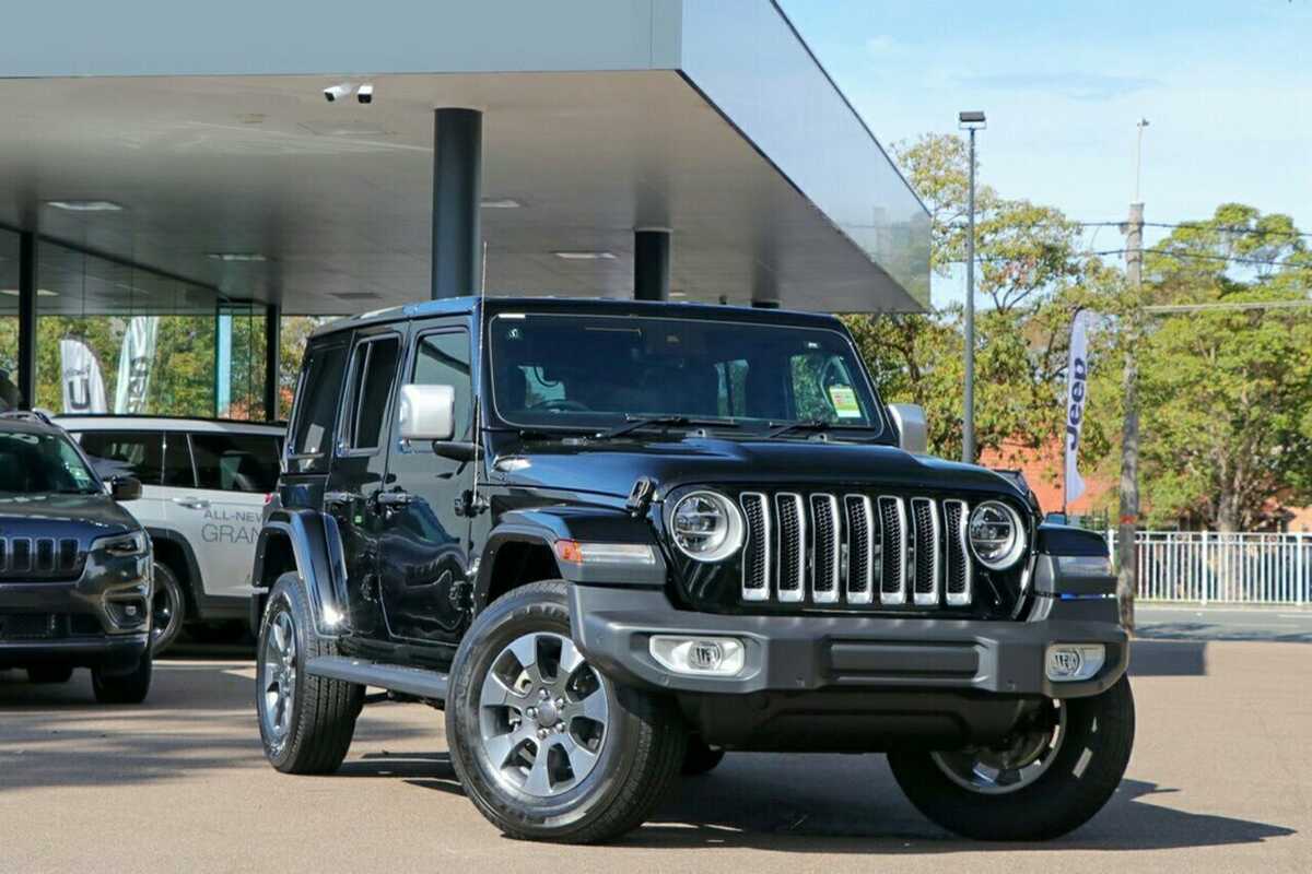 SOLD 2023 Jeep Wrangler Unlimited Overland in Black New SUV