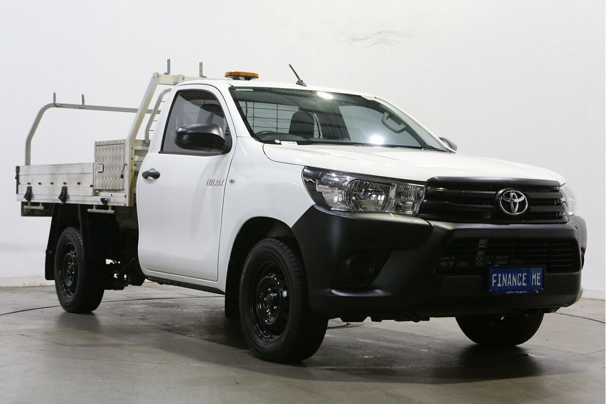 2019 Toyota Hilux Workmate TGN121R Rear Wheel Drive