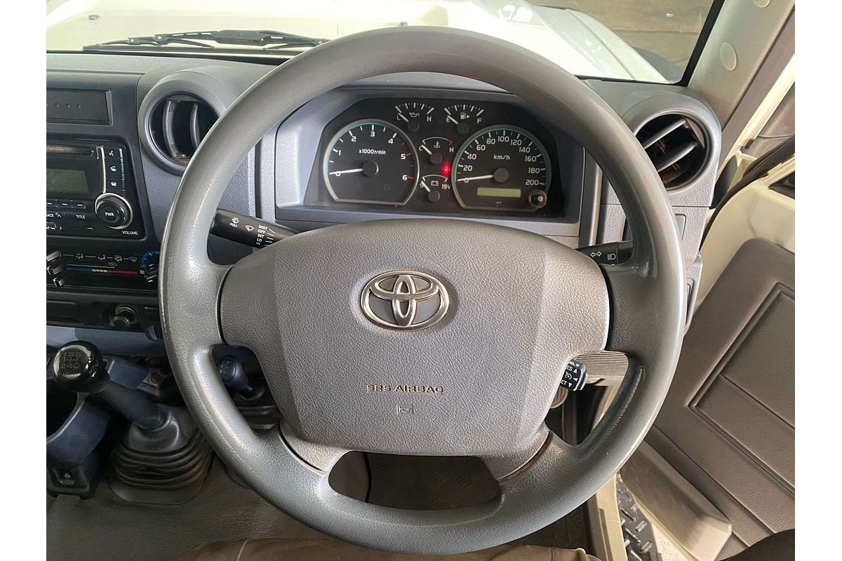LANDCRUISER VDJ79R MY18 WORKMATE (4x4) 4.5L DTV8 DIESEL TURBO F/INJ 5 SP MANUAL C/CHAS 