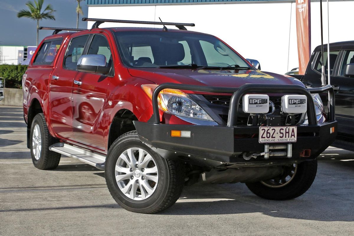 2012 Mazda BT-50 XTR Hi-Rider UP Rear Wheel Drive