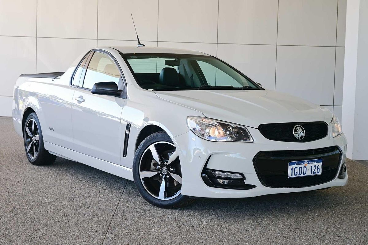 2016 Holden Ute SV6 Black VF Series II Rear Wheel Drive