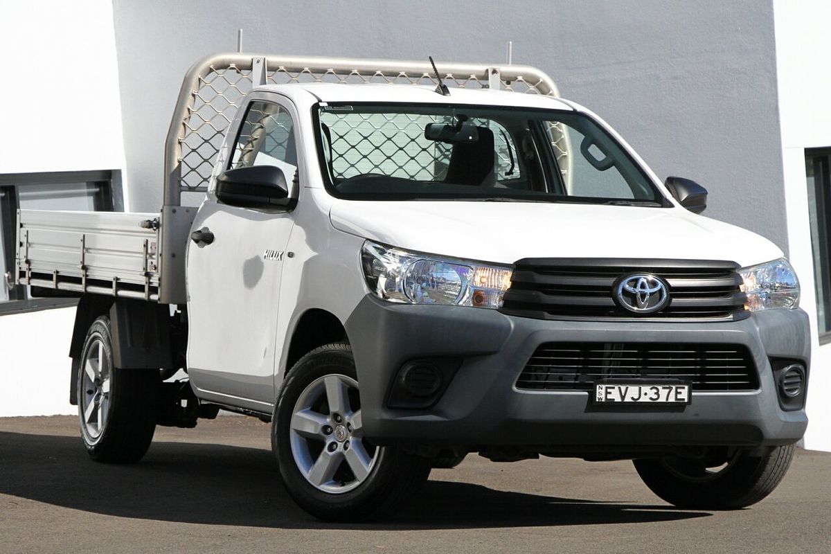 2018 Toyota Hilux Workmate TGN121R Rear Wheel Drive