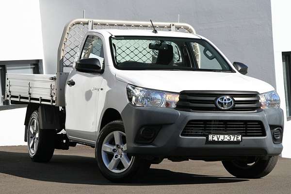2018 Toyota Hilux Workmate TGN121R Rear Wheel Drive