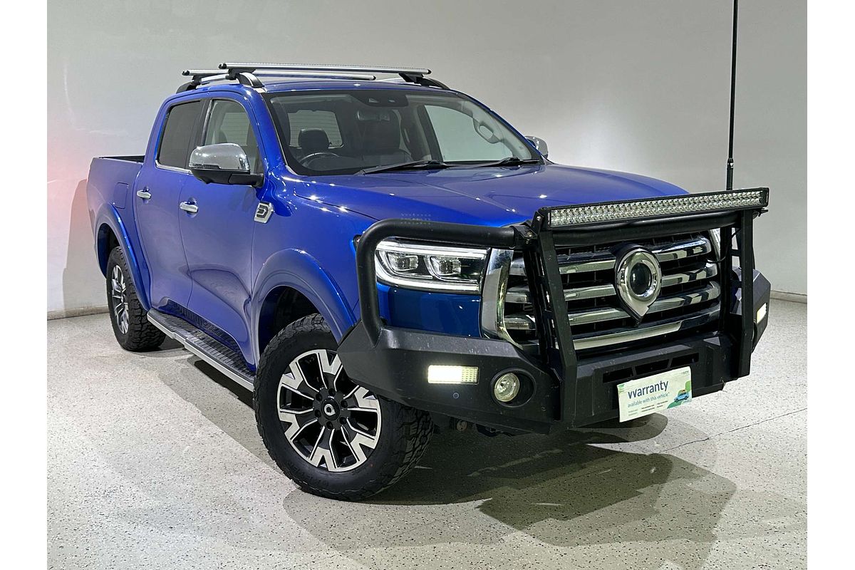 2022 GWM Ute Cannon-X NPW 4X4