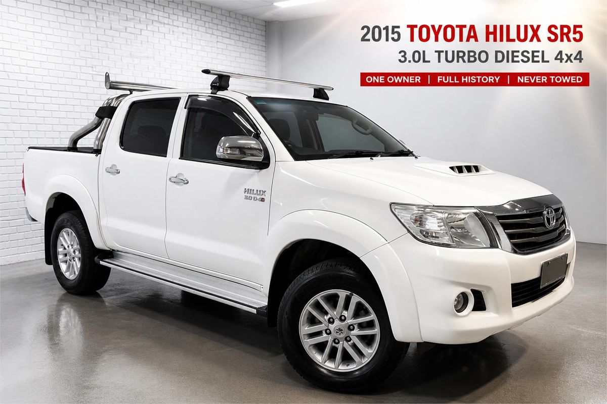 2015 Toyota Hilux SR5 (4x4) KUN26R MY14 4X4