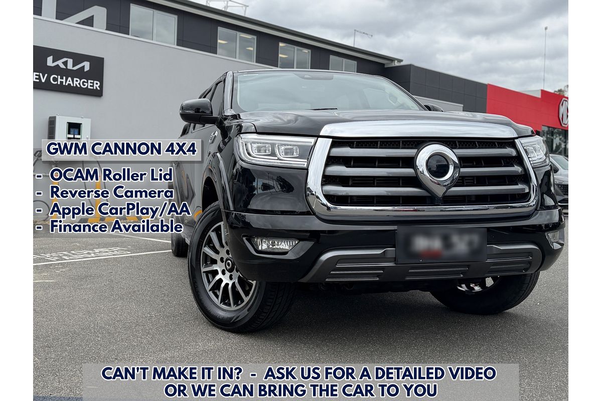 2021 GWM Ute Cannon NPW 4X4
