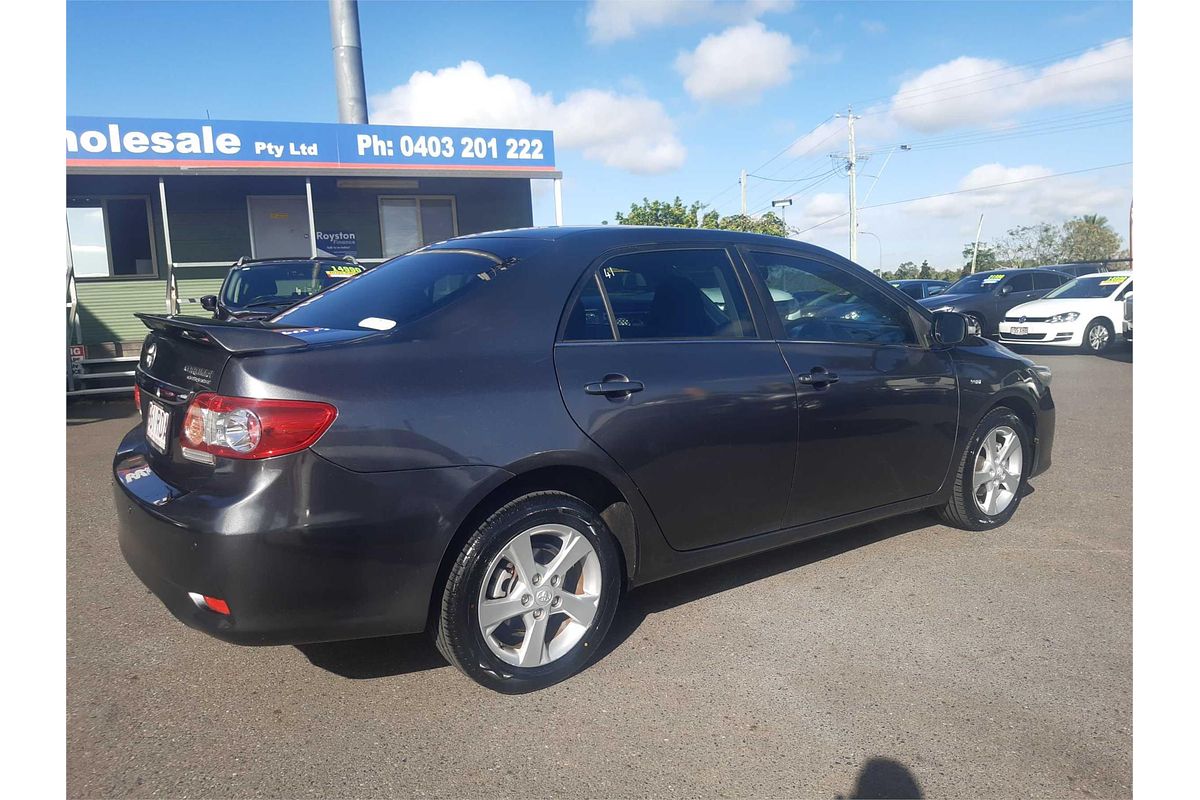 2010 Toyota Corolla ULTIMA ZRE152R MY09