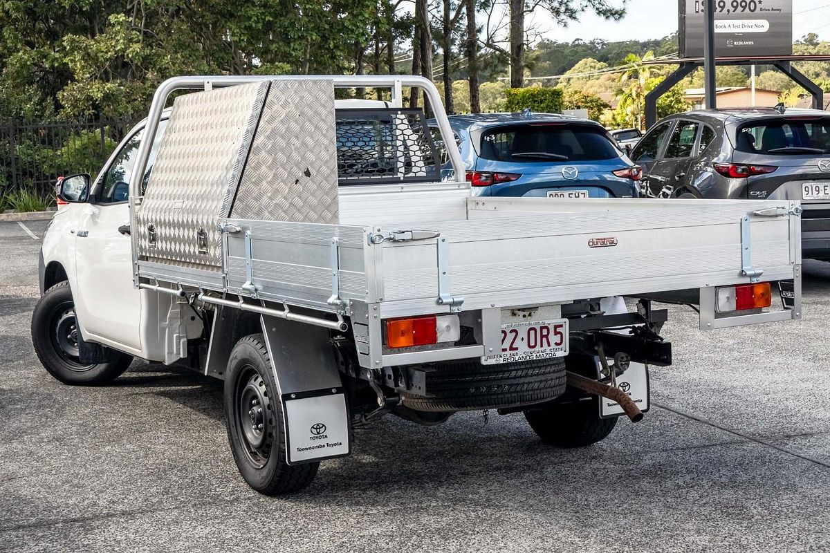 2020 Toyota Hilux Workmate TGN121R Rear Wheel Drive