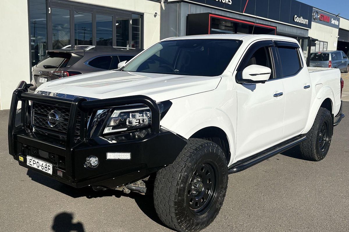 SOLD 2021 Nissan Navara ST in White | Used Ute | Stock #11013053 ...