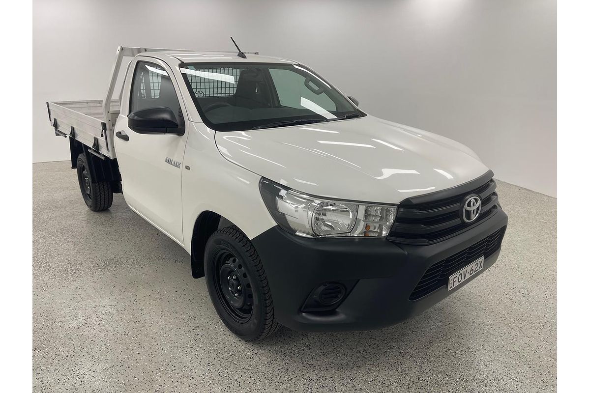 2018 Toyota Hilux Workmate TGN121R Rear Wheel Drive