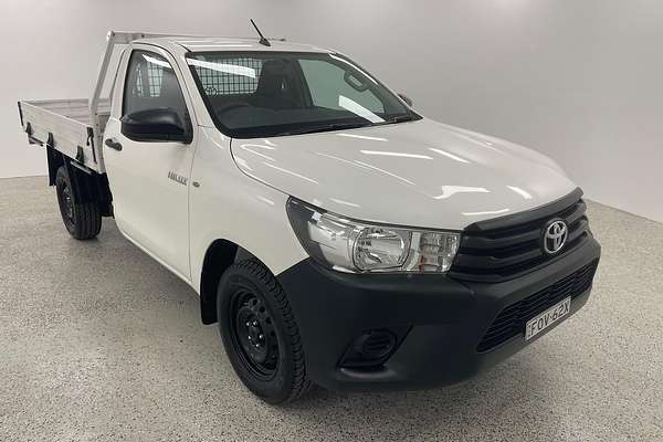 2018 Toyota Hilux Workmate TGN121R Rear Wheel Drive