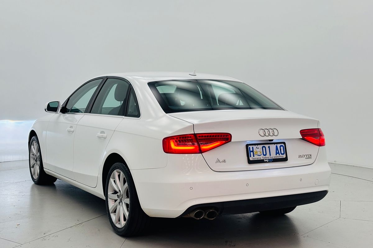 2014 Audi A4 2.0 TDI QUATTRO 7 SP AUTO DIRECT SHIFT 4D SEDAN DT4 DIESEL
