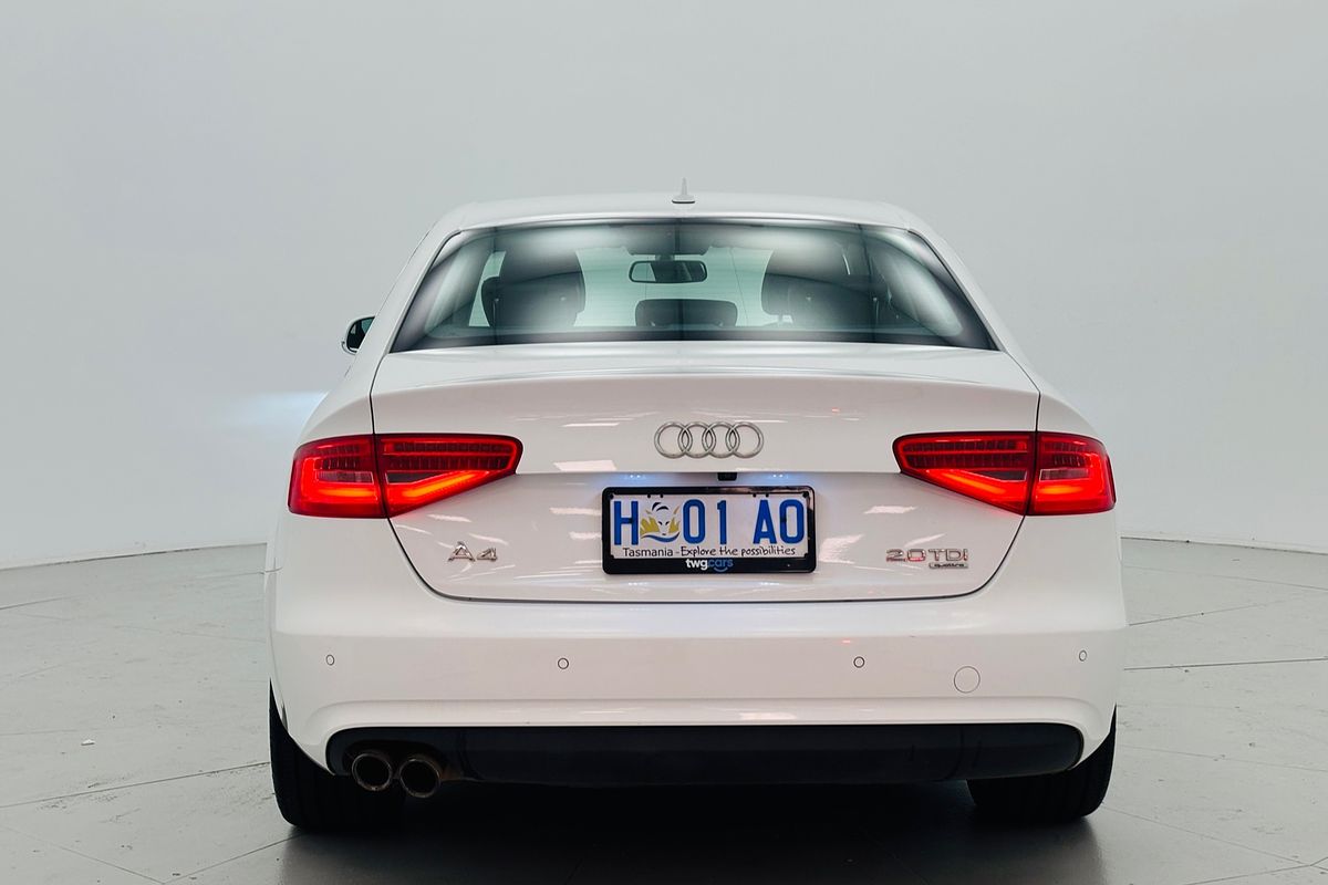 2014 Audi A4 2.0 TDI QUATTRO 7 SP AUTO DIRECT SHIFT 4D SEDAN DT4 DIESEL