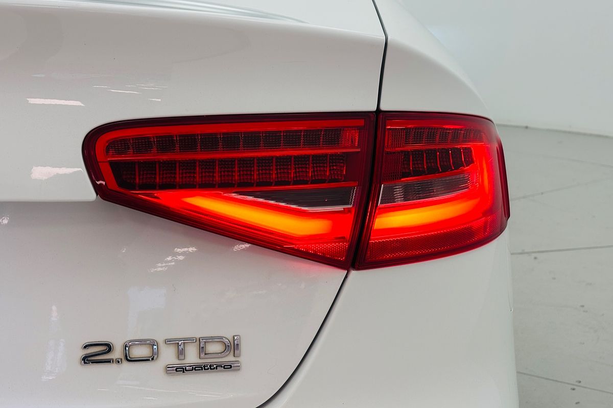 2014 Audi A4 2.0 TDI QUATTRO 7 SP AUTO DIRECT SHIFT 4D SEDAN DT4 DIESEL