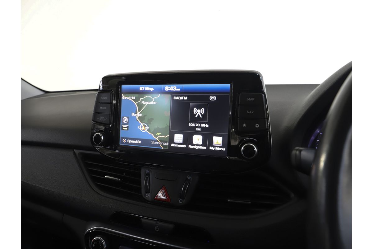 2019 HYUNDAI i30 ACTIVE 6 SP AUTOMATIC 4D HATCHBACK 4CYL